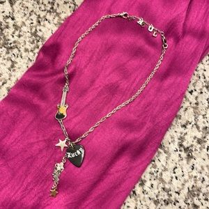 Lucky Brand guitar pic necklace